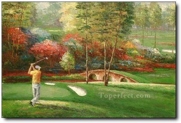 yxr0046 impressionism sport golf Decor Art